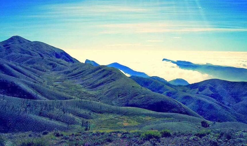 Meesapulimala  where the mist will roll at your feet. &   Mountains can give u the ultimate view above the clouds